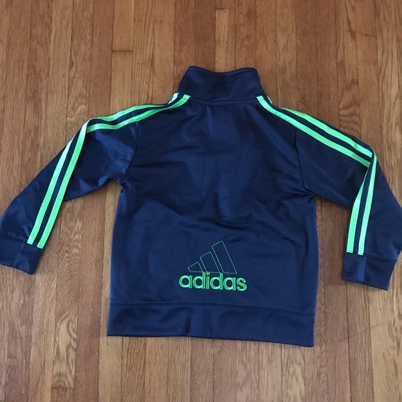 neon green adidas jacket